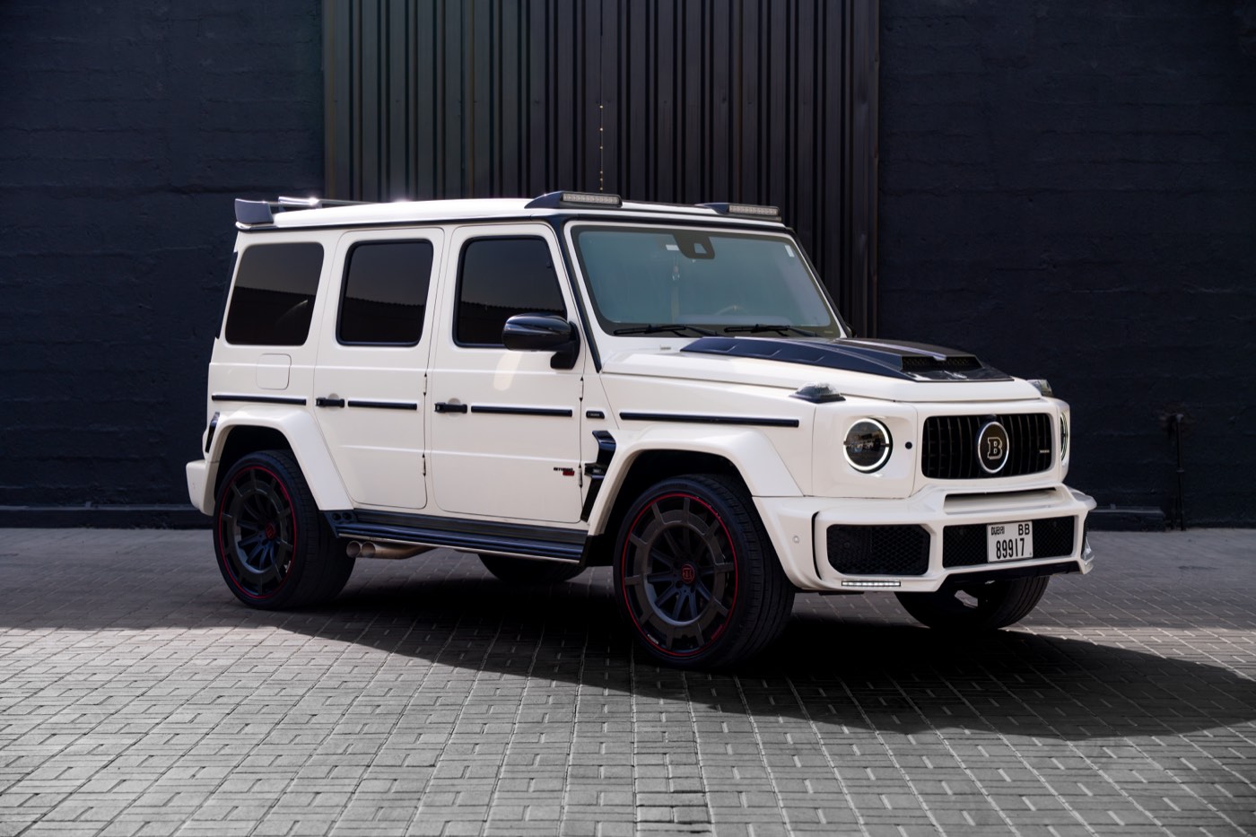 Mercedes G Brabus en location à Dubaï
